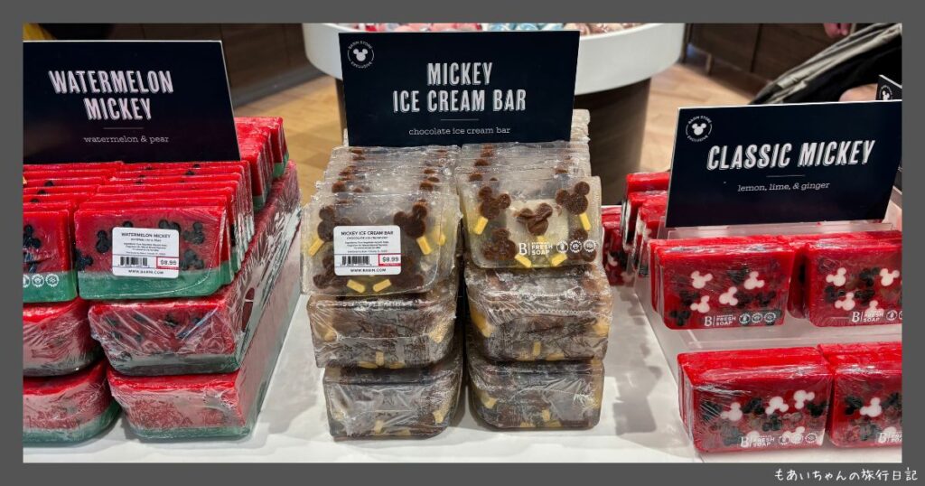 wdwミッキーの石鹸