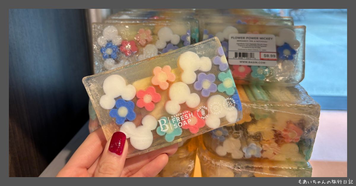 wdwミッキーの石鹸