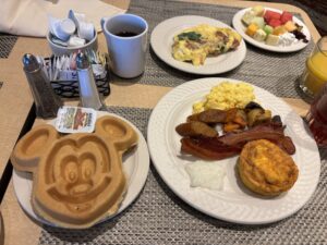 ウィンダム レイク ブエナビスタの朝ごはん